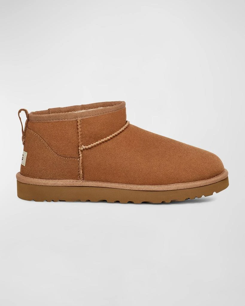 UGG Men's Classic Ultra Mini Leather Ankle Boots 1