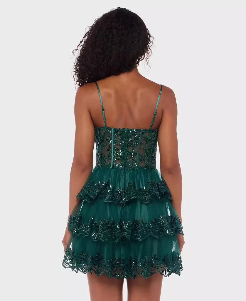 Juniors' Embellished Short Fit & Flare Dress  On Sale Now with Up to 61%  Off | Discover Exclusive Deals & Savings at BeyondStyle  Authentic Alex &  Sophia juniors|dress|clothe|women|dresses with Limited-Time