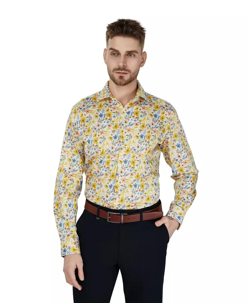 Men's Slim-Fit Loni Bouquet Floral Dress Shirt, Created for Macy's  On  Sale Now with Up to 84% Off | Discover Exclusive Deals & Savings at  BeyondStyle  Authentic Bar III Men|dress_shirt|men's