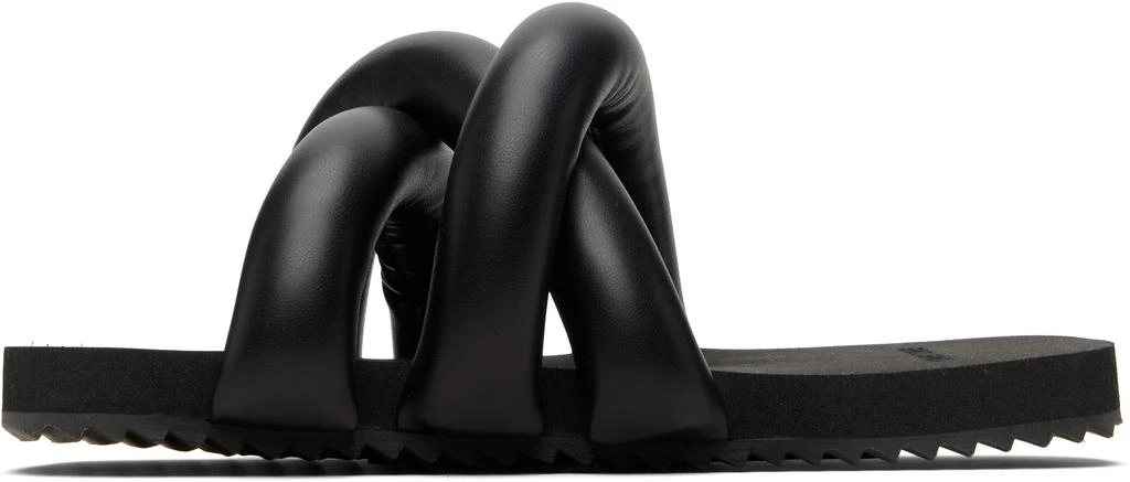 YUME YUME Black Tyre Slide Sandals 3