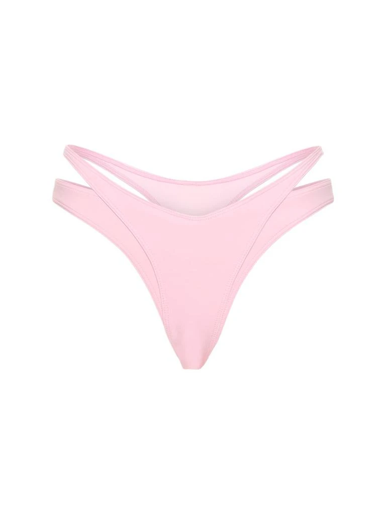 Mugler Lvr Exclusive Cutout Bikini Bottoms 1