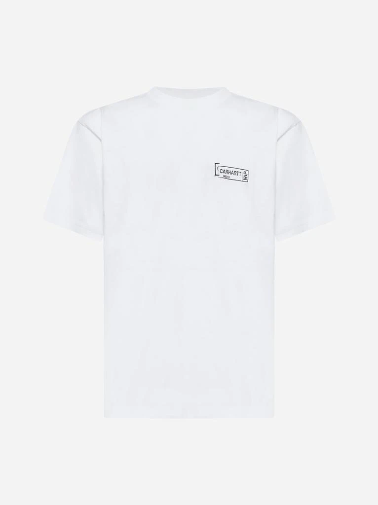 CARHARTT WIP White S/S Stamp T-shirt 1