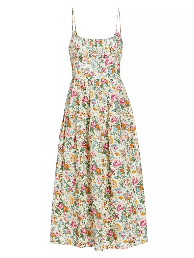 DÔEN Benoit Liberty-Print Dress