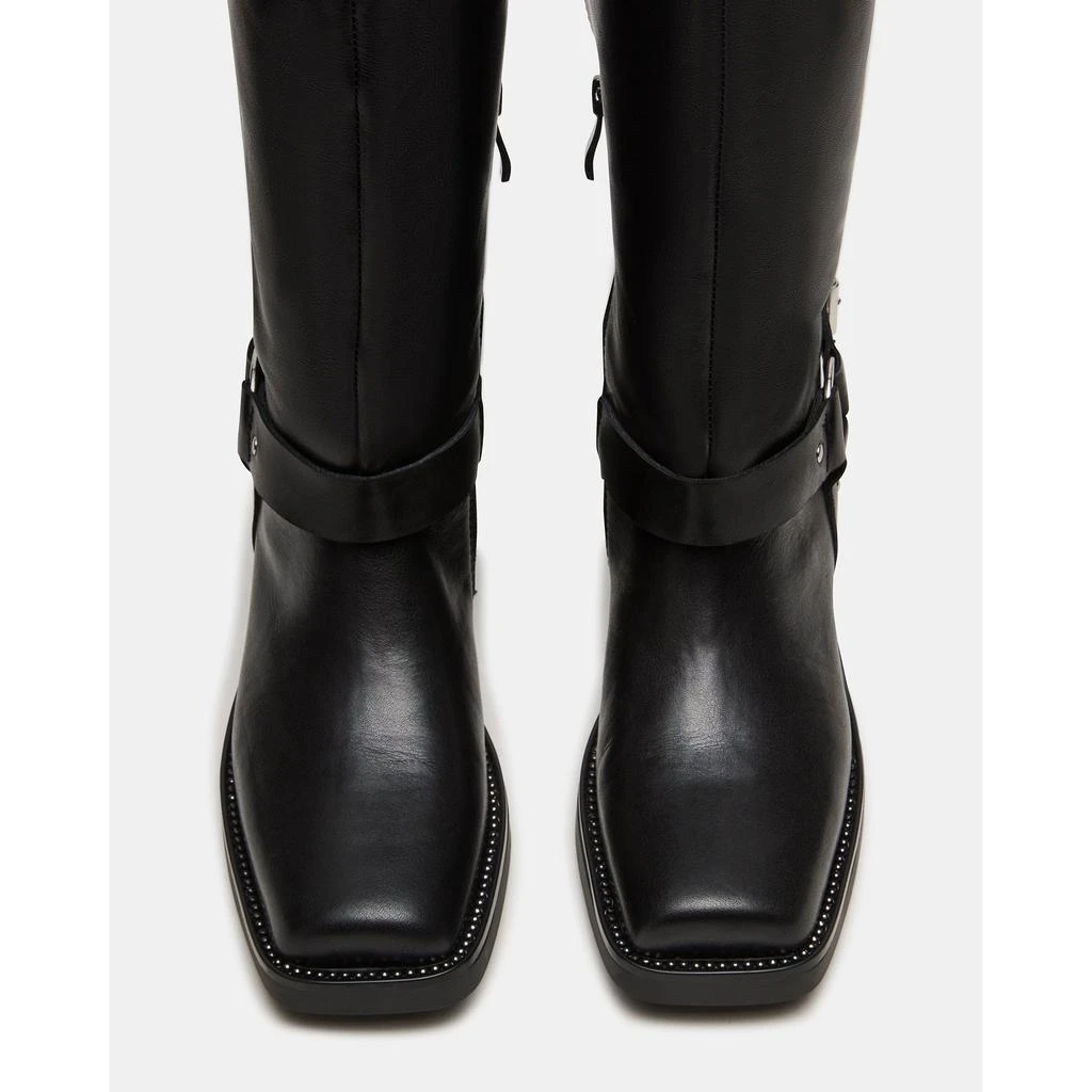 Steve Madden Hawkins Black Leather 4