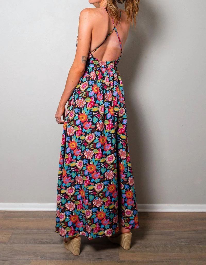 Sweet Generis Sweet Generis - Plenty Of Petals Floral Maxi Dress 2