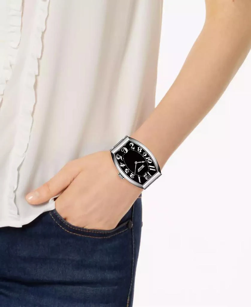 Tissot Unisex Swiss Heritage Porto Black Leather Strap Watch 42mm 6