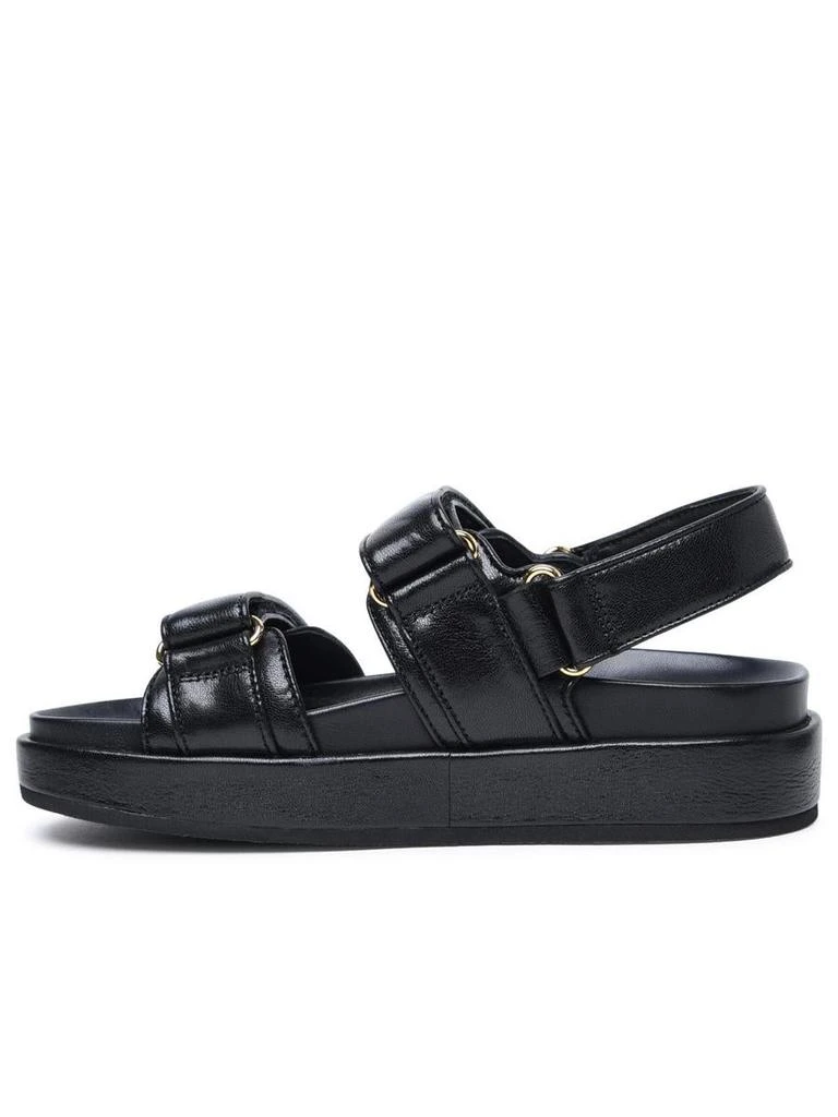 Tory Burch Tory Burch 'Kira' Black Leather Sports Sandals 3