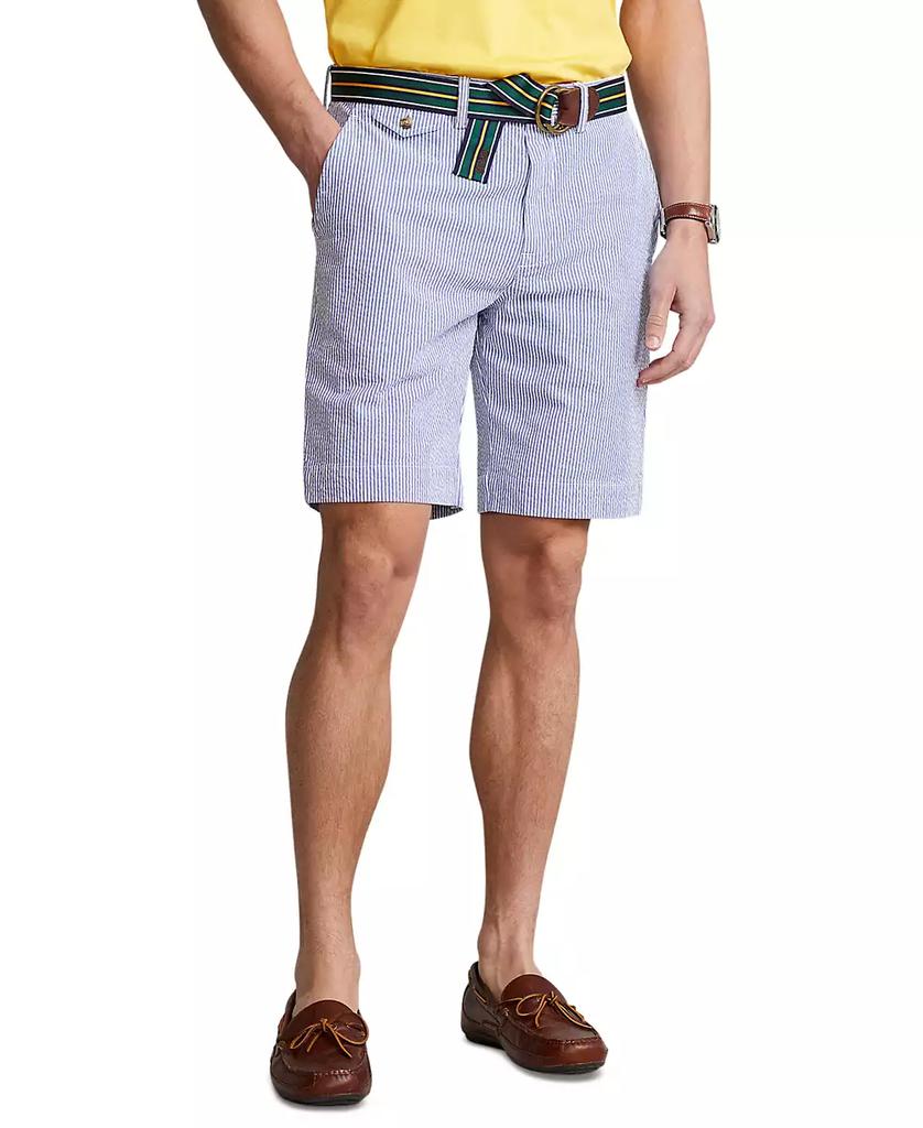 Ralph Lauren Men's 9-1/4-Inch Stretch Classic-Fit Seersucker Shorts