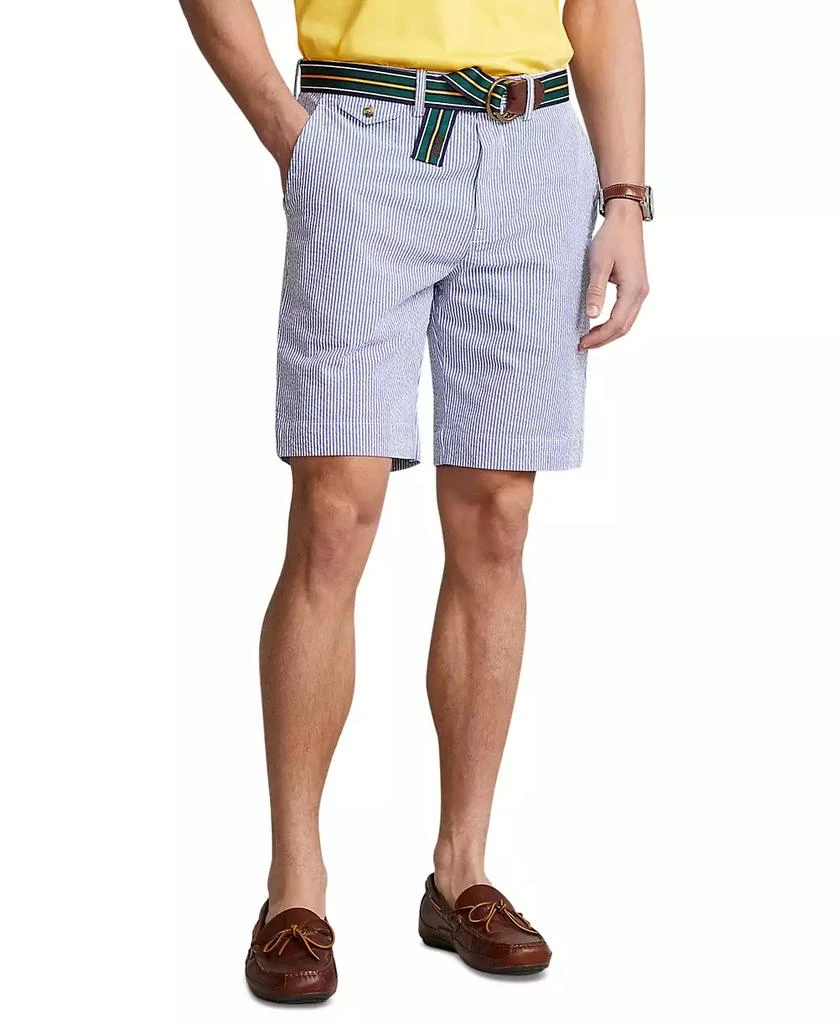 Ralph Lauren Men's 9-1/4-Inch Stretch Classic-Fit Seersucker Shorts 1