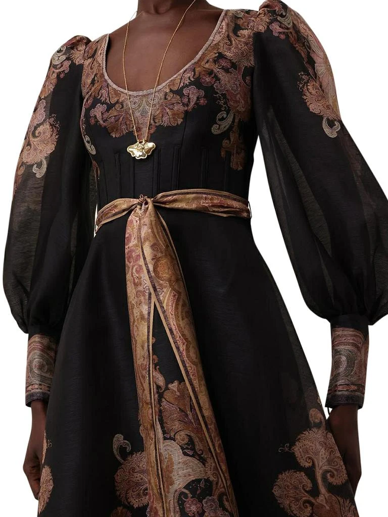 Zimmermann ILLUSTRATION STRUCTURED DRESS 4