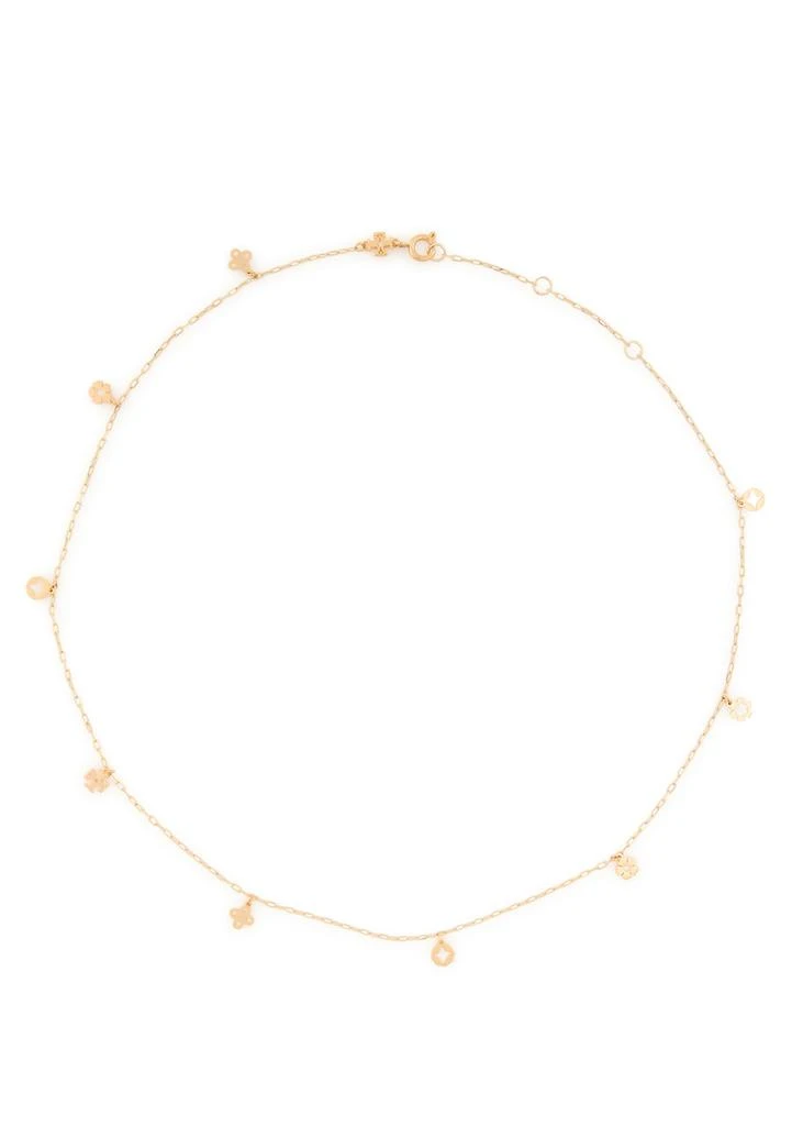 Tory Burch Forget Me Not 18kt gold-plated necklace