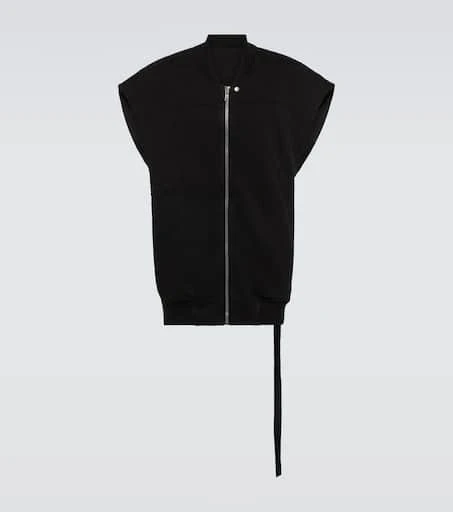 Rick Owens Oversized cotton jersey vest 1