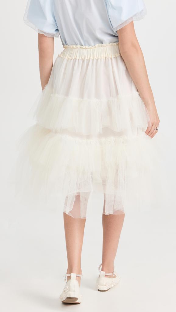 Simone Rocha Elasticated Layered Tutu Skirt