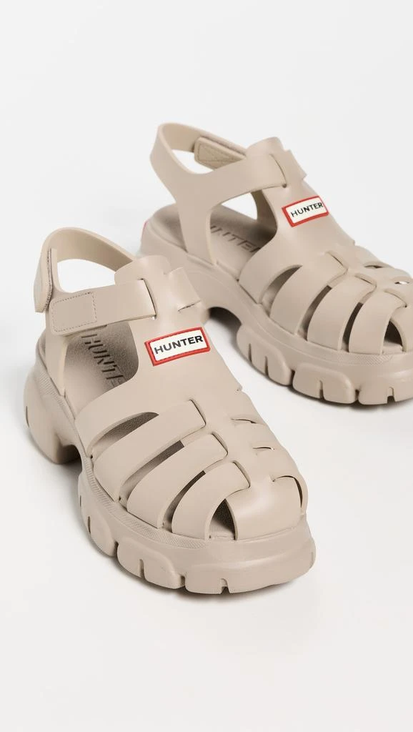 HUNTER BOOTS Belah Fisherman Sandals 5