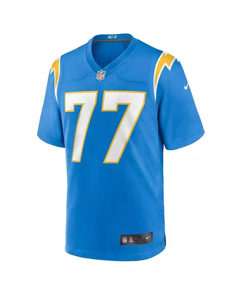 NIKE Men's Zion Johnson Powder Blue Los Angeles Chargers 2022 NFL Draft First Round Pick Game Jersey 3