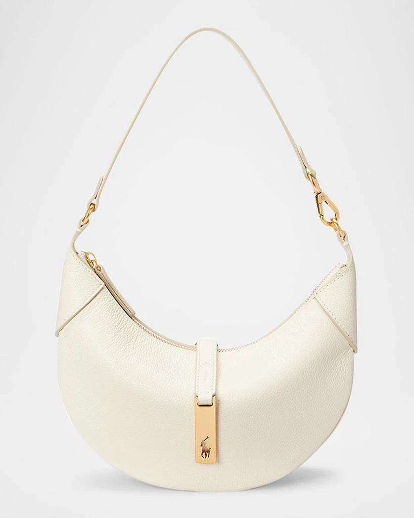 Ralph Lauren Polo ID Small Leather Shoulder Bag