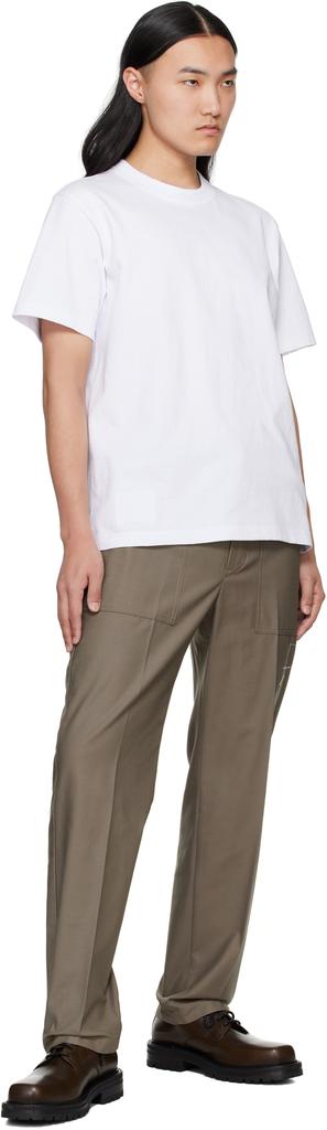 White WTAPS Edition Print T-shirt – On Sale Now with Up to 10% Off