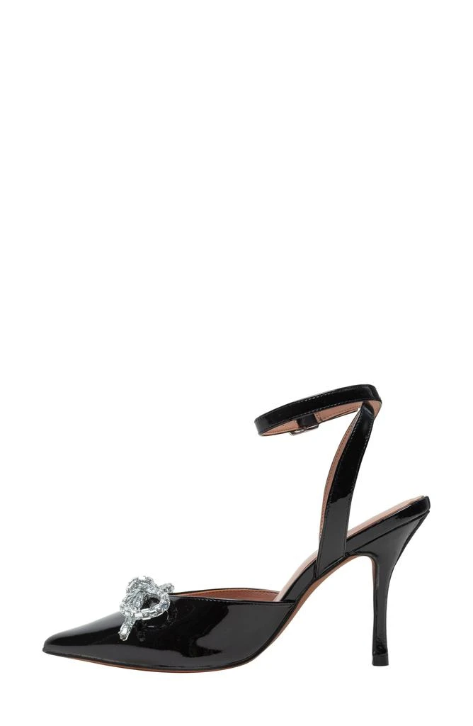 Linea Paolo Heart Ankle Strap Pointed Toe Pump 8