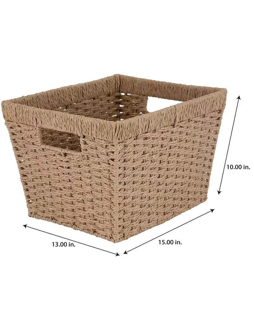 Simplify Dutch Weave Large Storage Basket 3