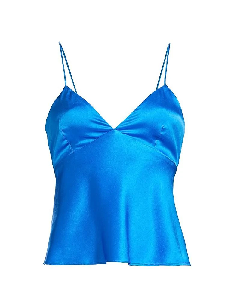 Susana Monaco Silk Tie-Back Tank Top 1