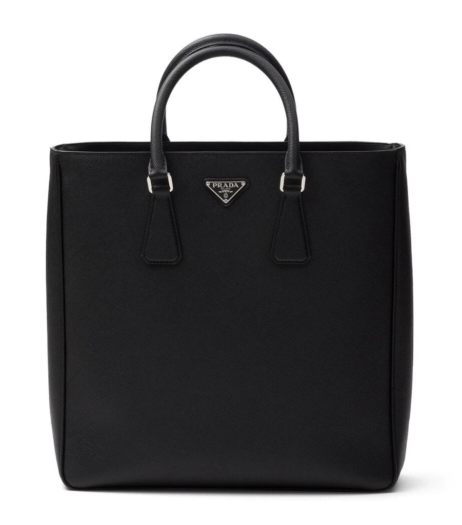 Prada Saffiano Leather Tote Bag 1