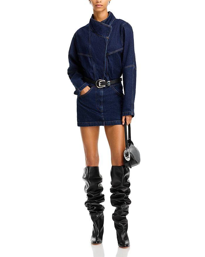 Ronny Kobo Maddix Denim Mini Dress 3
