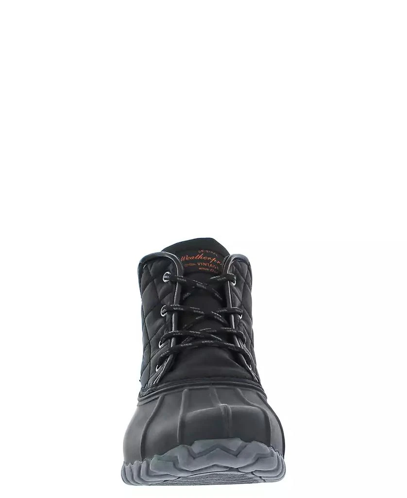 New Weatherproof Vintage
Men\'s Aidan Duck Boots size 11 Weatherproof Vintage Aidan Black Duck Lace-Up Boots Water  main image 2