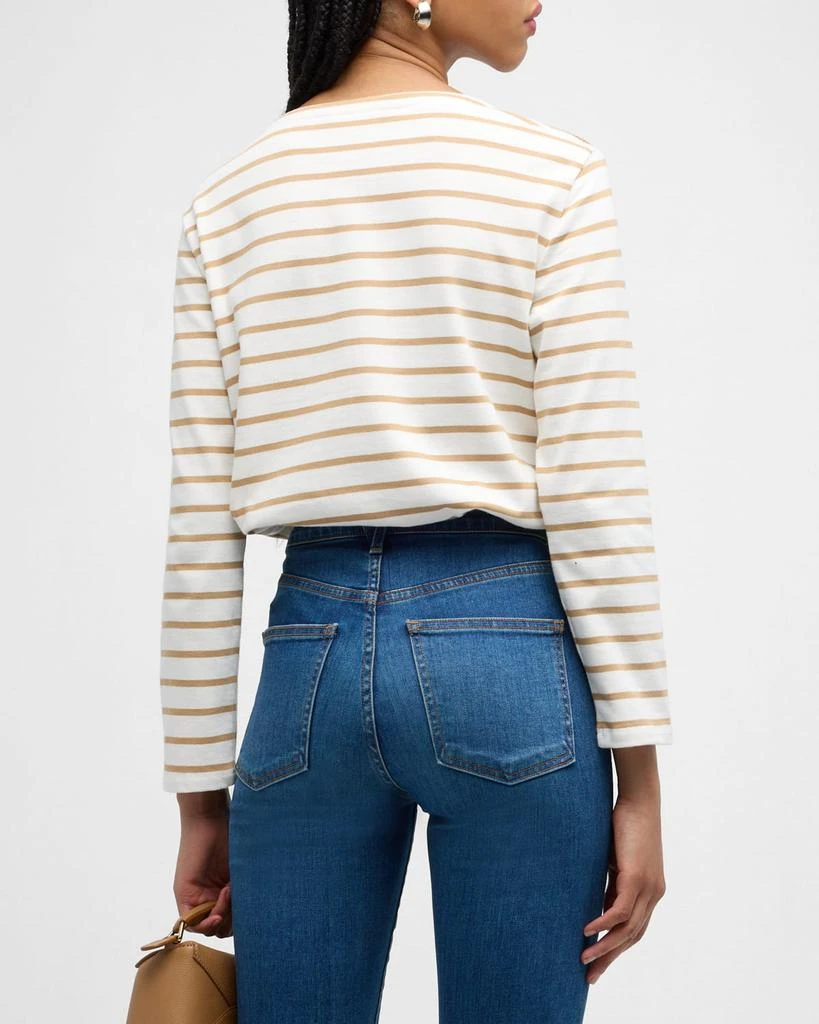 VERONICA BEARD Hovey Striped Top 6