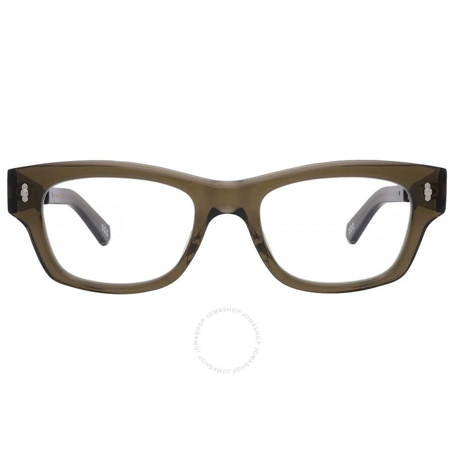 Mr. Leight ANTOINE C Demo Rectangular Men's Eyeglasses ML1042 LIMU-PLT 49 1