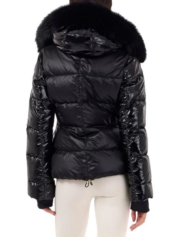 Gorski AprÃ©s-Ski Toscana Shearling Trim Down Jacket 2