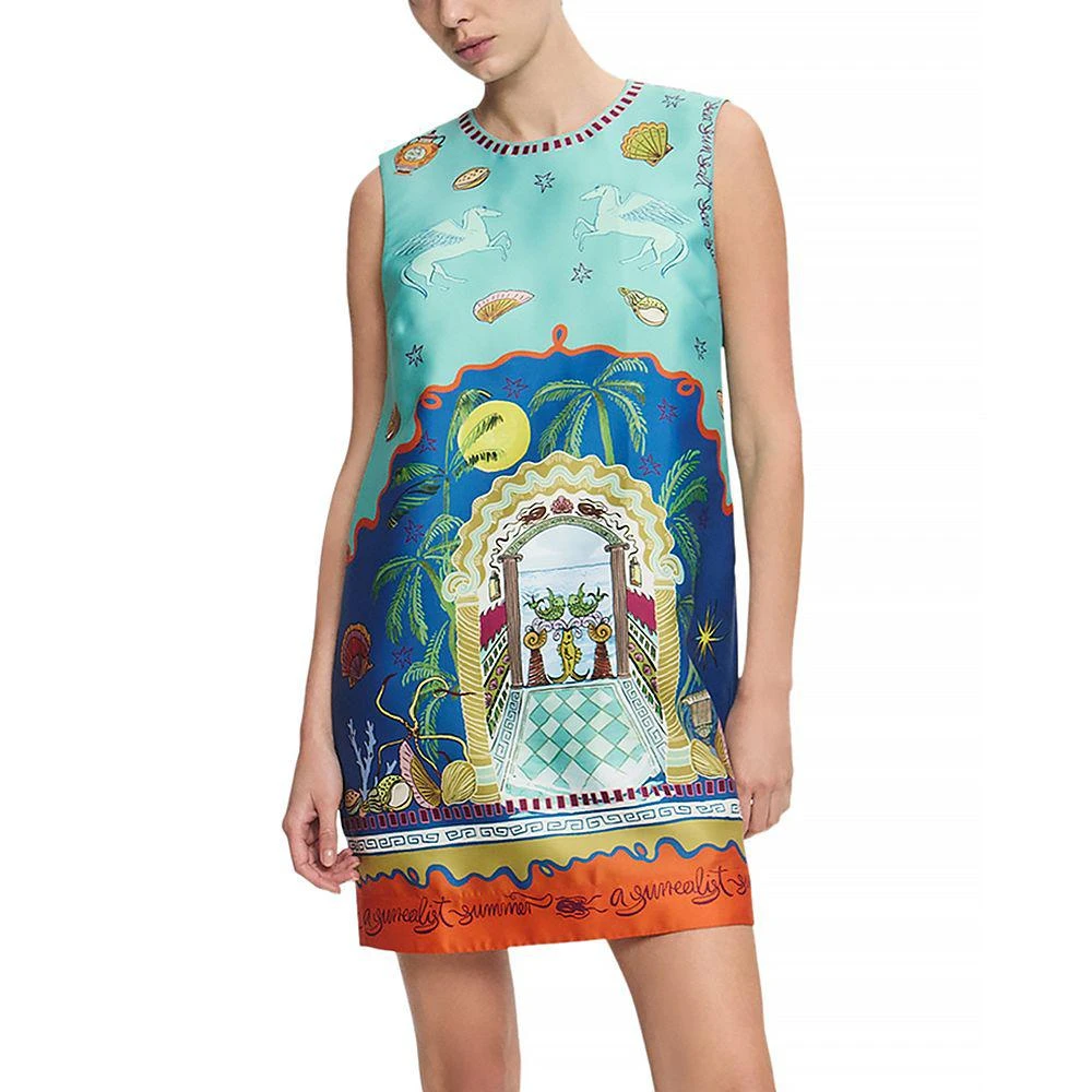 ALÉMAIS Surrealist Summer Mini Dress 1