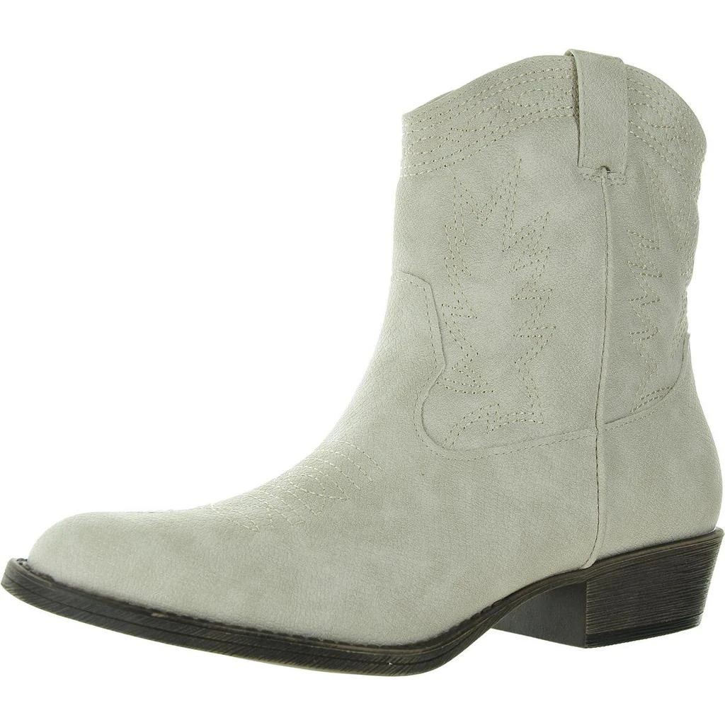 Coconuts by Matisse PISTOL Womens Faux Leather Zipper Cowboy, Western Boots 4
