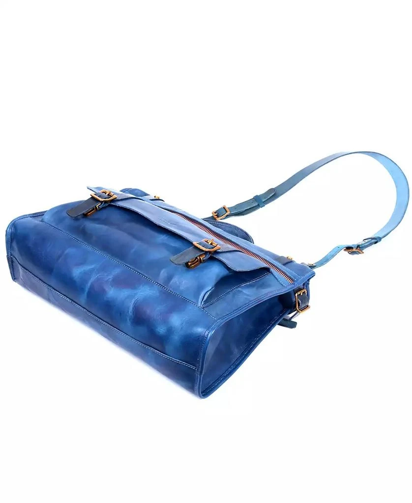 OLD TREND Stone Cove Leather Briefcase 6