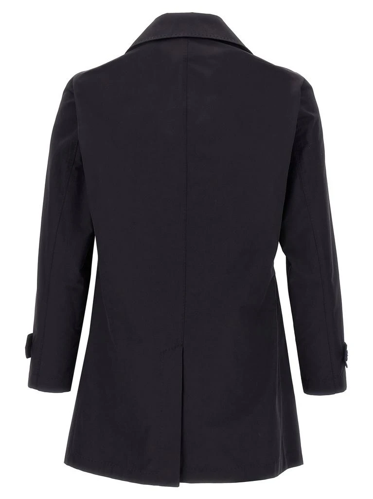 BARBA Barba Single Breasted Overcoat 2