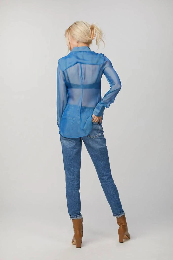 GEORGIA ALICE CHIFFON SLIM SHIRT 3