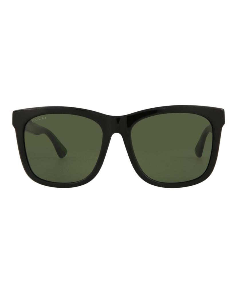 Gucci Rectangle-Frame Acetate Sunglasses