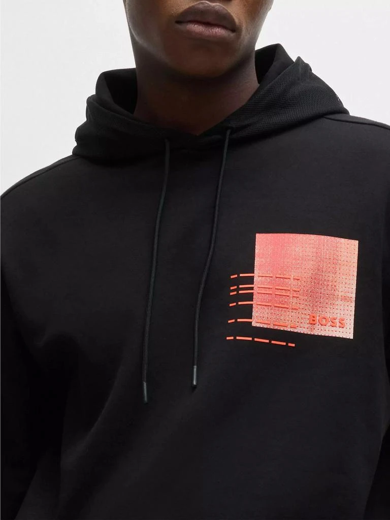 Hugo Boss Hoodie with Seasonal Artwork 5