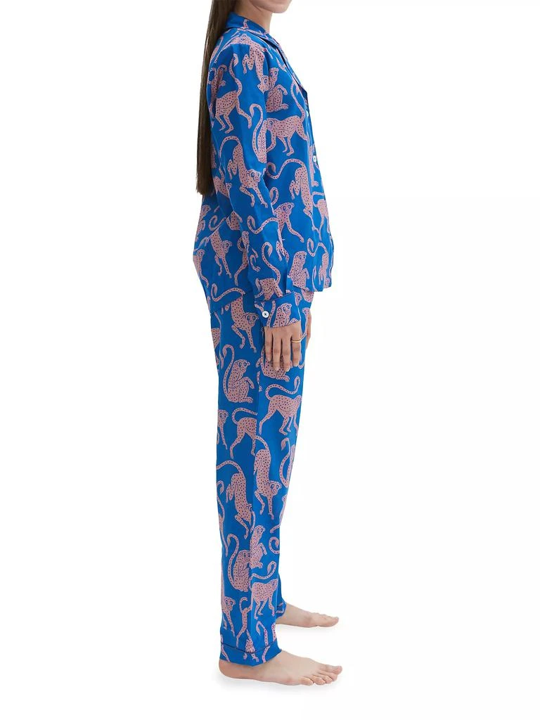 Desmond & Dempsey Chango Print Pajama Set 3