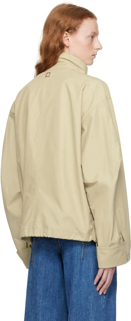 Wooyoungmi Beige High Neck Jacket 3