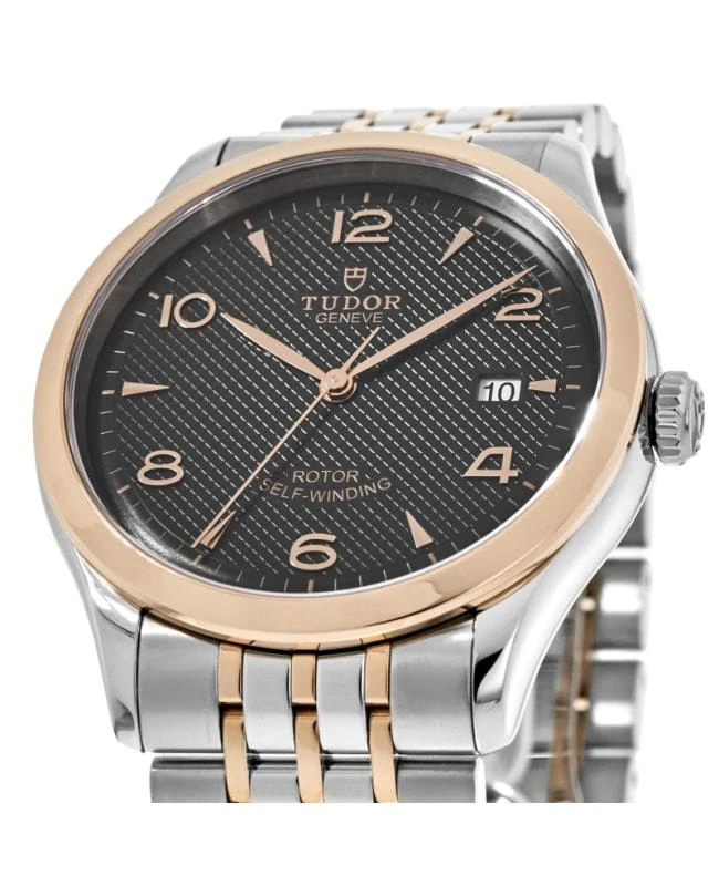Tudor Tudor 1926 Black Dial Rose Gold and Stainless Steel Men's Watch M91651-0003 2