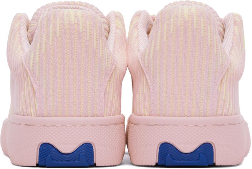 スニーカー BURBERRY 'Terrace Check' sneakers Pink 8105187 69B0C020-655F-49B4-8B09-
