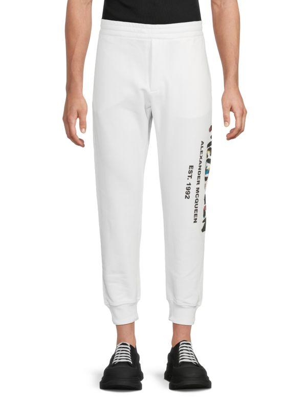McQueen Logo Cotton Joggers