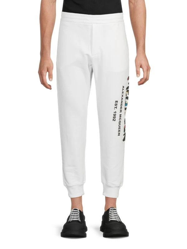 McQueen Logo Cotton Joggers 1