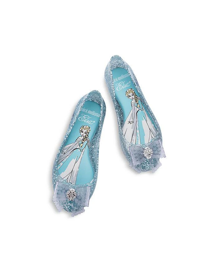 Mini Melissa + Disney Princess Girls' Mini Sweet Love Ballet Flats - Toddler, Little Kid, Big Kid 5