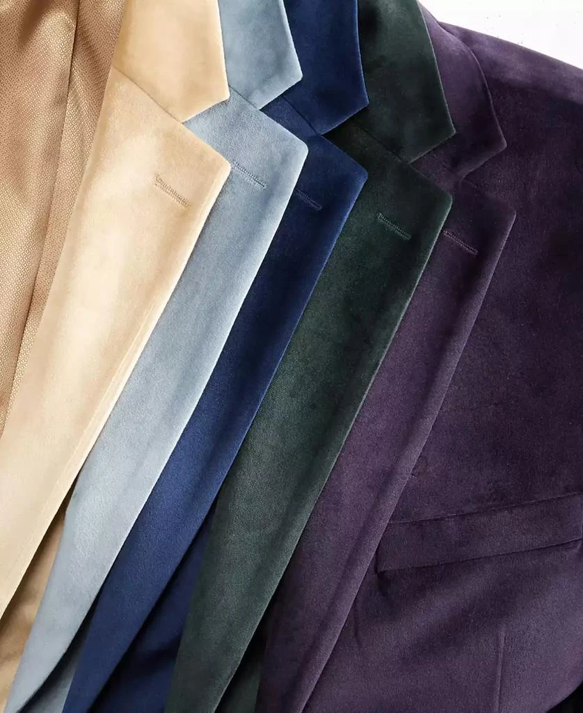 Alfani Men's Slim-Fit Solid Velvet Sport Coats, Created for Macy's 2
