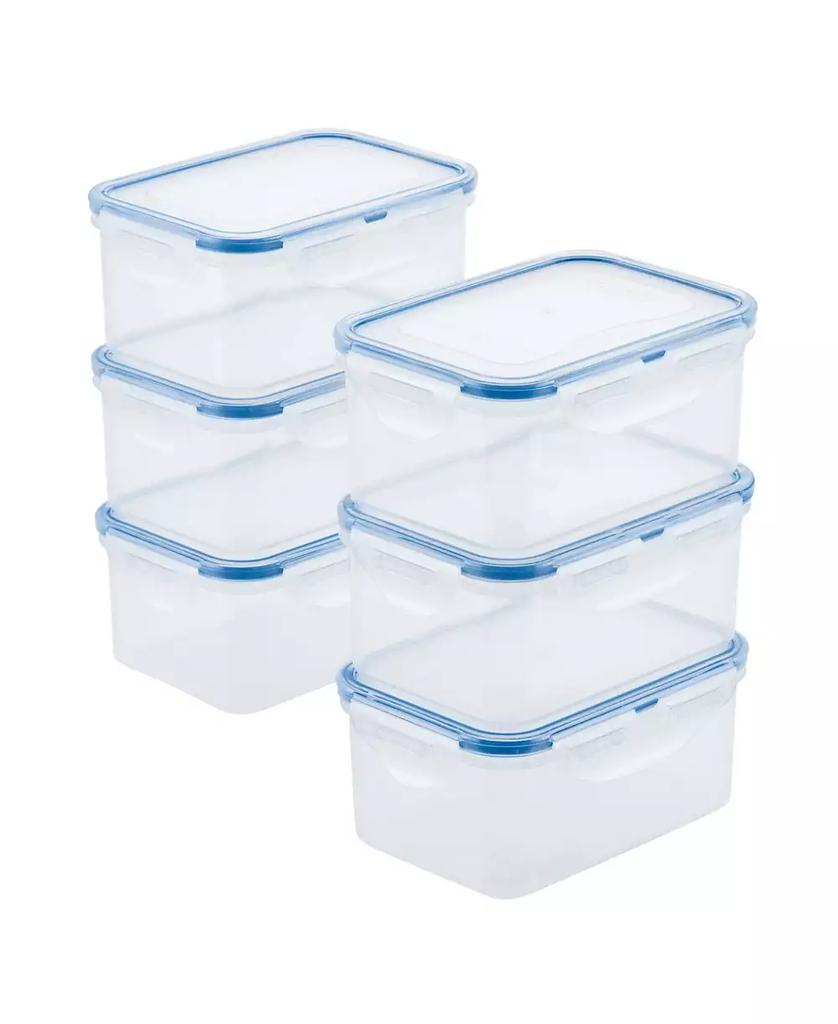 Lock & Lock Easy Essentials Rectangular 20-Oz. Food Storage Container, Set of 6