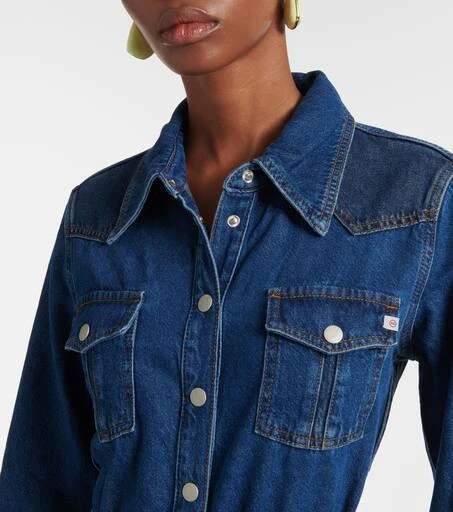 AG Jeans Marseille denim shirt dress 4