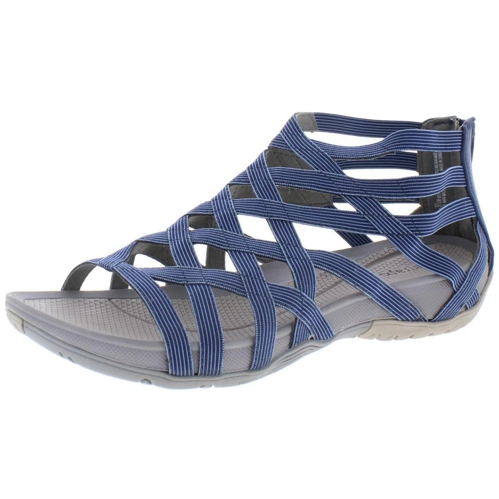 Baretraps Samina Womens Criss Cross Stretch Gladiator Sandals 3