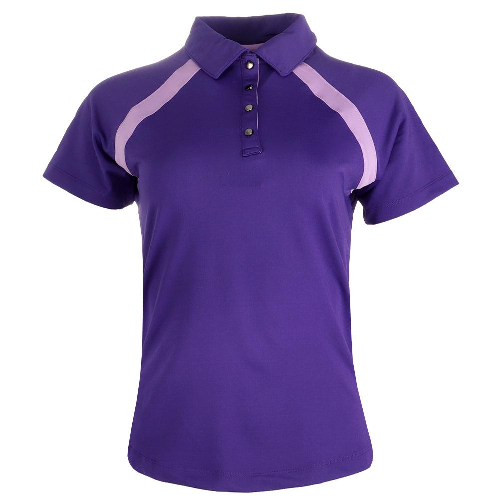 Page & Tuttle Raglan Colorblock Short Sleeve Polo Shirt