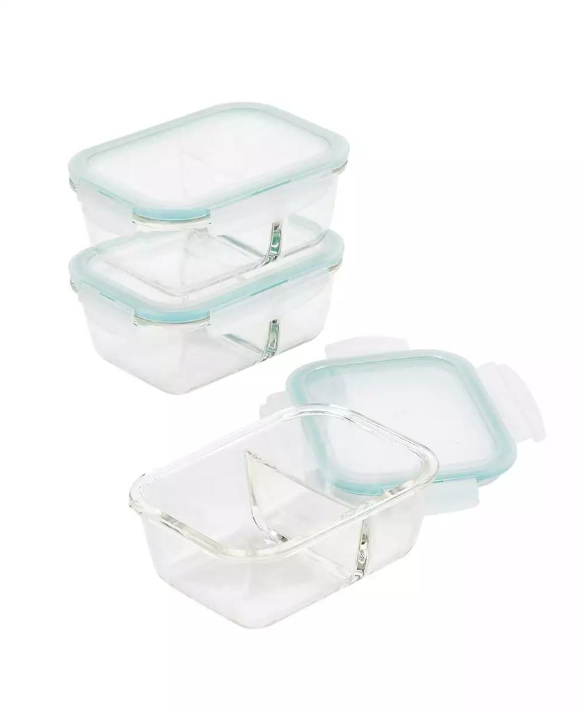 Lock & Lock Purely Betterâ„¢ 6-Pc. 25-Oz. Divided Food Storage Containers